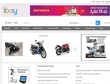 Tablet Screenshot of ibay.com.mv